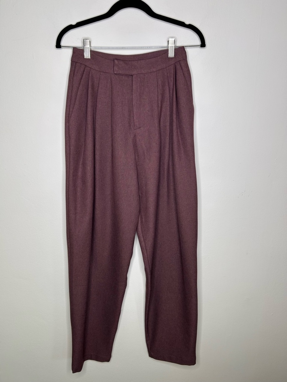 NWT Commense Straight Leg High Waist pleated pants size XS - Picture 1 of 7